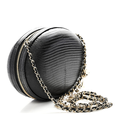 Chanel Lizard City Evening Box Black 3 of 10