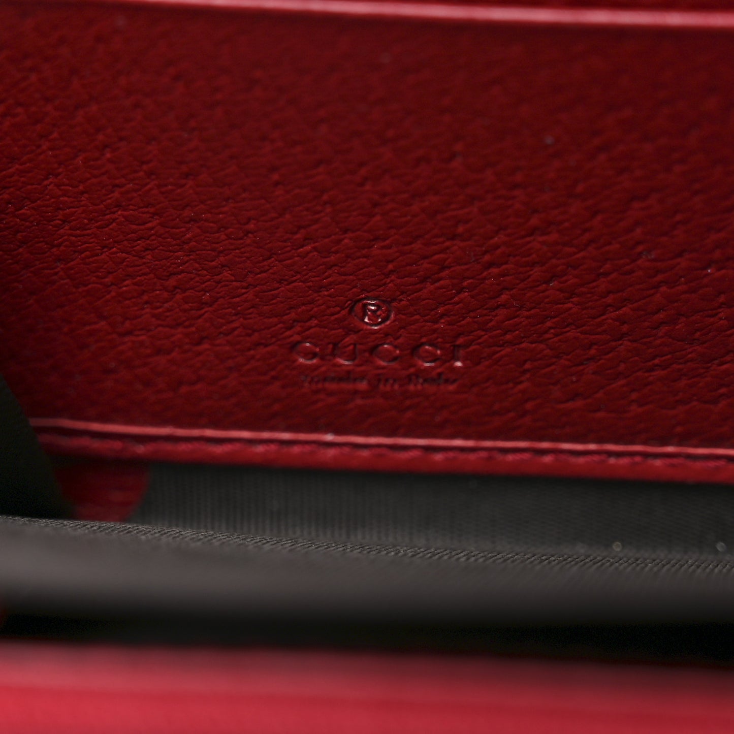 GG Supreme Monogram Tian Zip Around Wallet Beige Multicolor Red