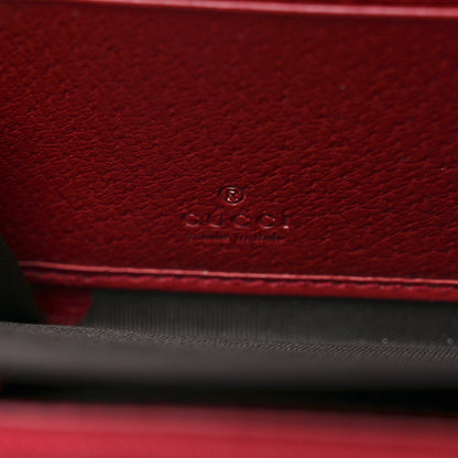 Gucci GG Supreme Monogram Tian Zip Around Wallet Beige Multicolor Red 5 of 7