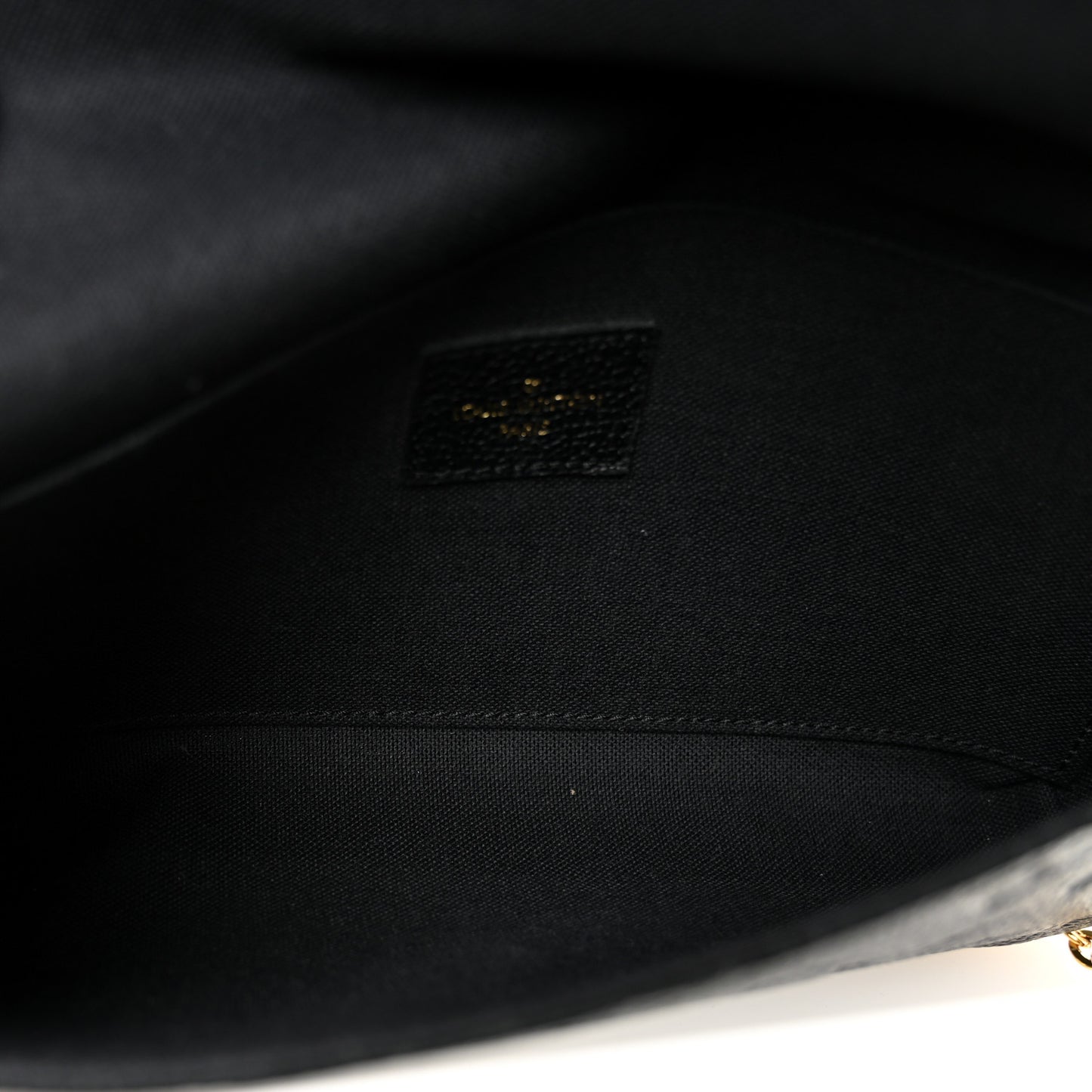 Empreinte Pochette Felicie Chain Wallet Black