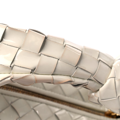 Bottega Veneta Patent Nappa Intrecciato Mini Jodie White 12 of 12
