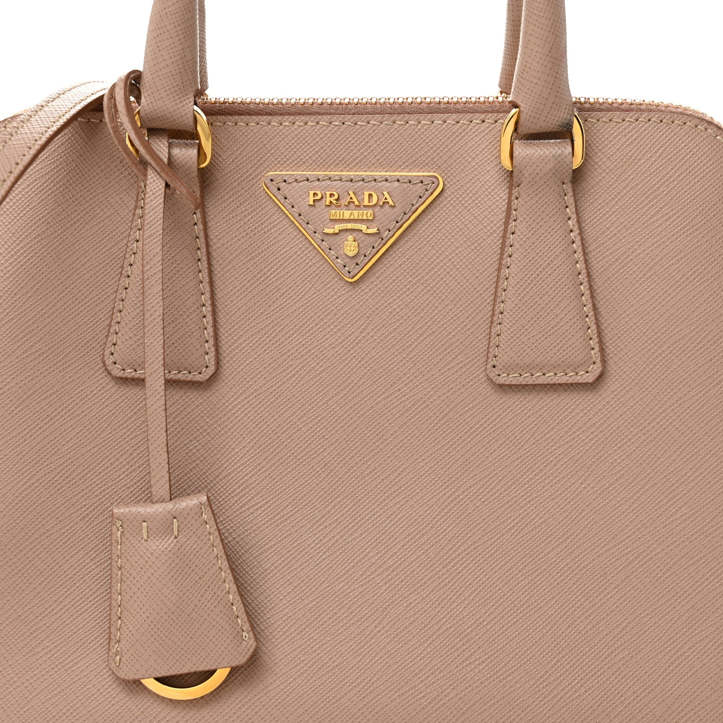 Saffiano Lux Small Promenade Tote Cammeo