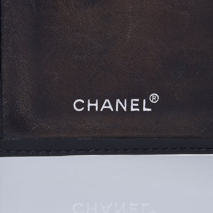 Chanel Patent CC Yen Wallet Black 6 of 11