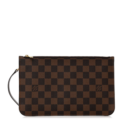 Louis Vuitton Damier Ebene Neverfull MM GM Pochette 1 of 7