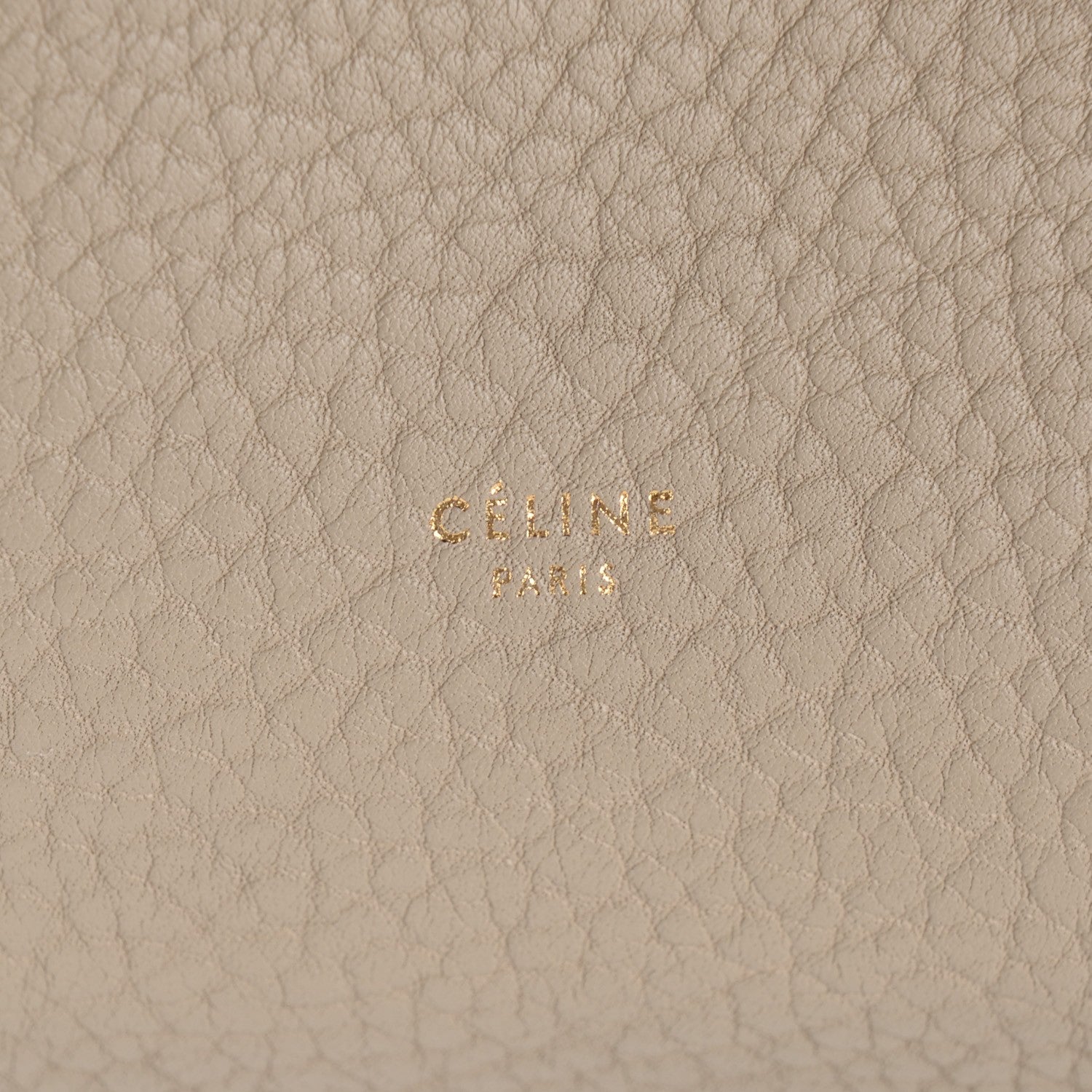 Celine Crisped Calfskin Medium Tie Knot Tote Light Taupe 16 of 17