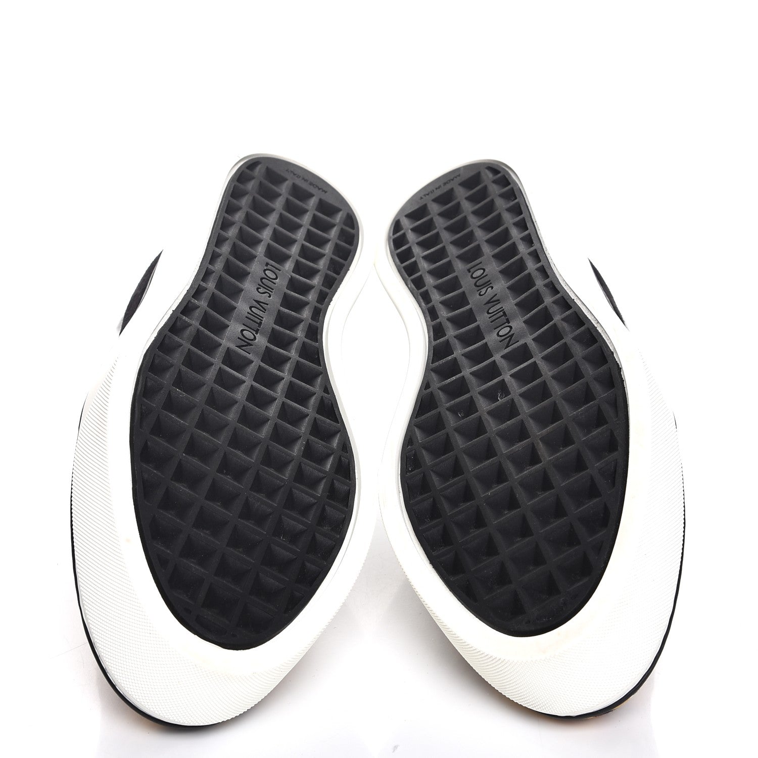 Louis Vuitton Patent Calfskin Canvas Catwalk Slip On 37 Leopard Black 5 of 12