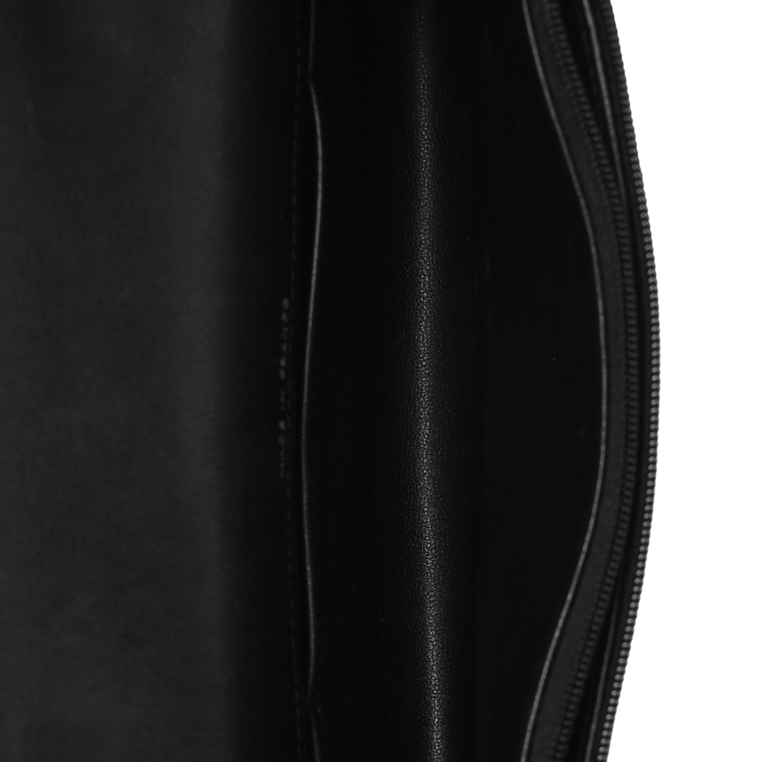 Chanel Lambskin Quilted Flap Phone Holder With Chain So Black 4 of 11