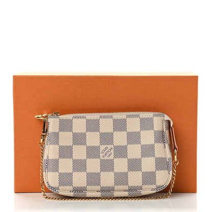 Louis Vuitton Damier Azur Mini Pochette Accessories 8 of 8