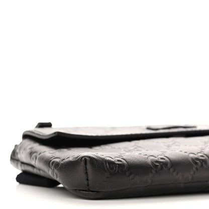 Gucci Guccissima Waist Belt Bag Black 9 of 10