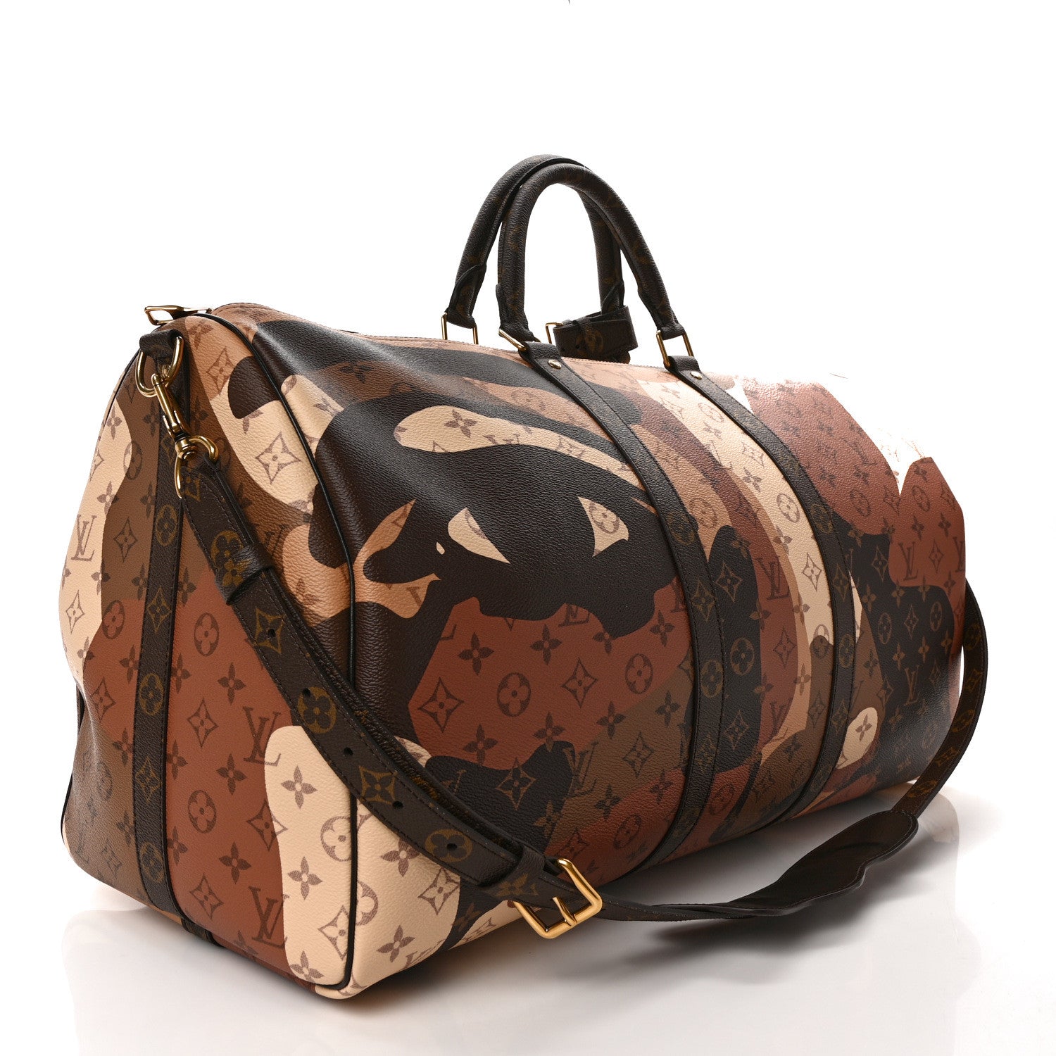 Louis Vuitton Monogram KidSuper Portrait Keepall Bandouliere 55