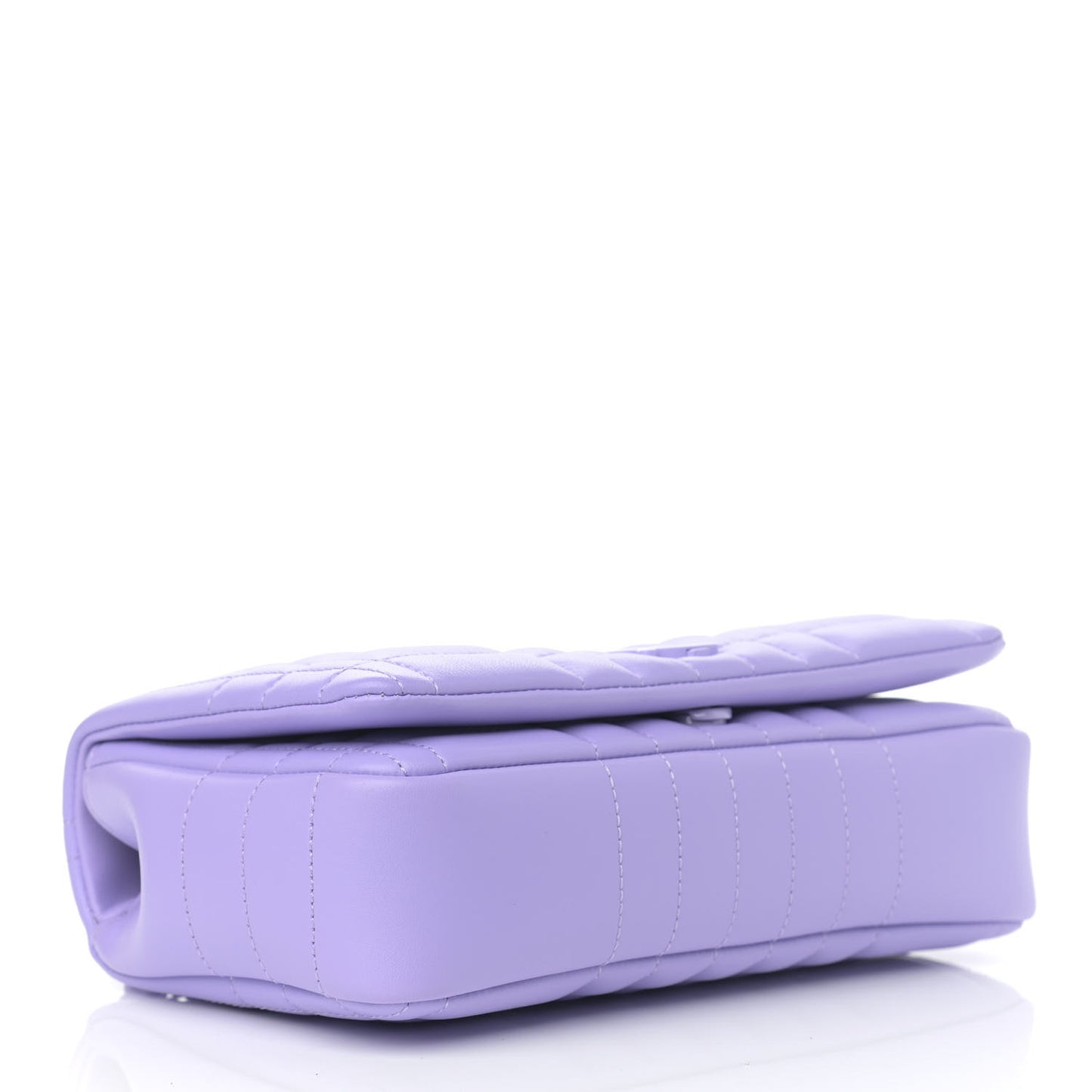 Lambskin Quilted Small Lola Bag Soft Violet