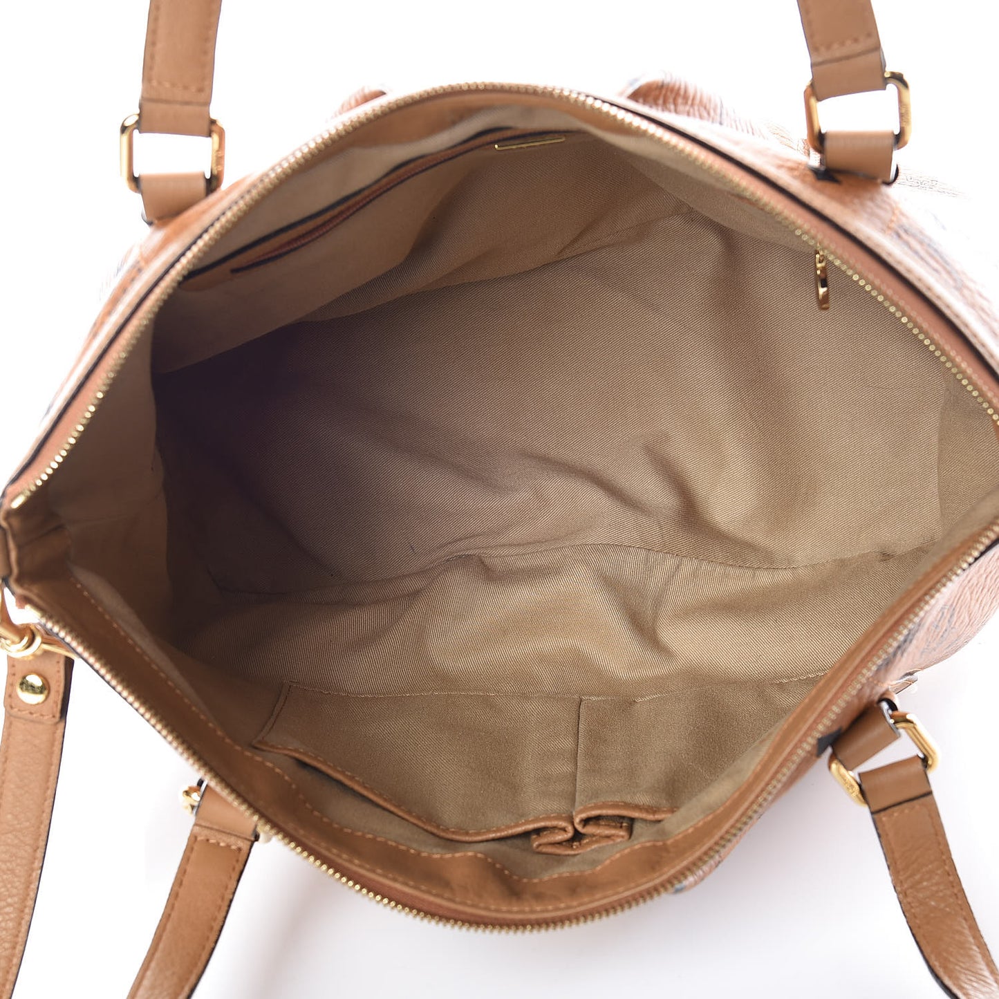 Visetos Medium Essentials Shopper Tote Cognac