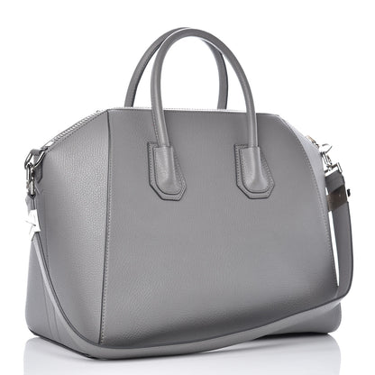Givenchy Sugar Goatskin Medium Antigona Pearl Grey 3 of 14