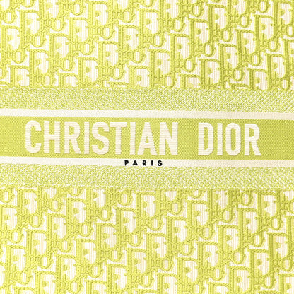 Christian Dior Oblique Large Book Tote Vert Anis 7 of 9