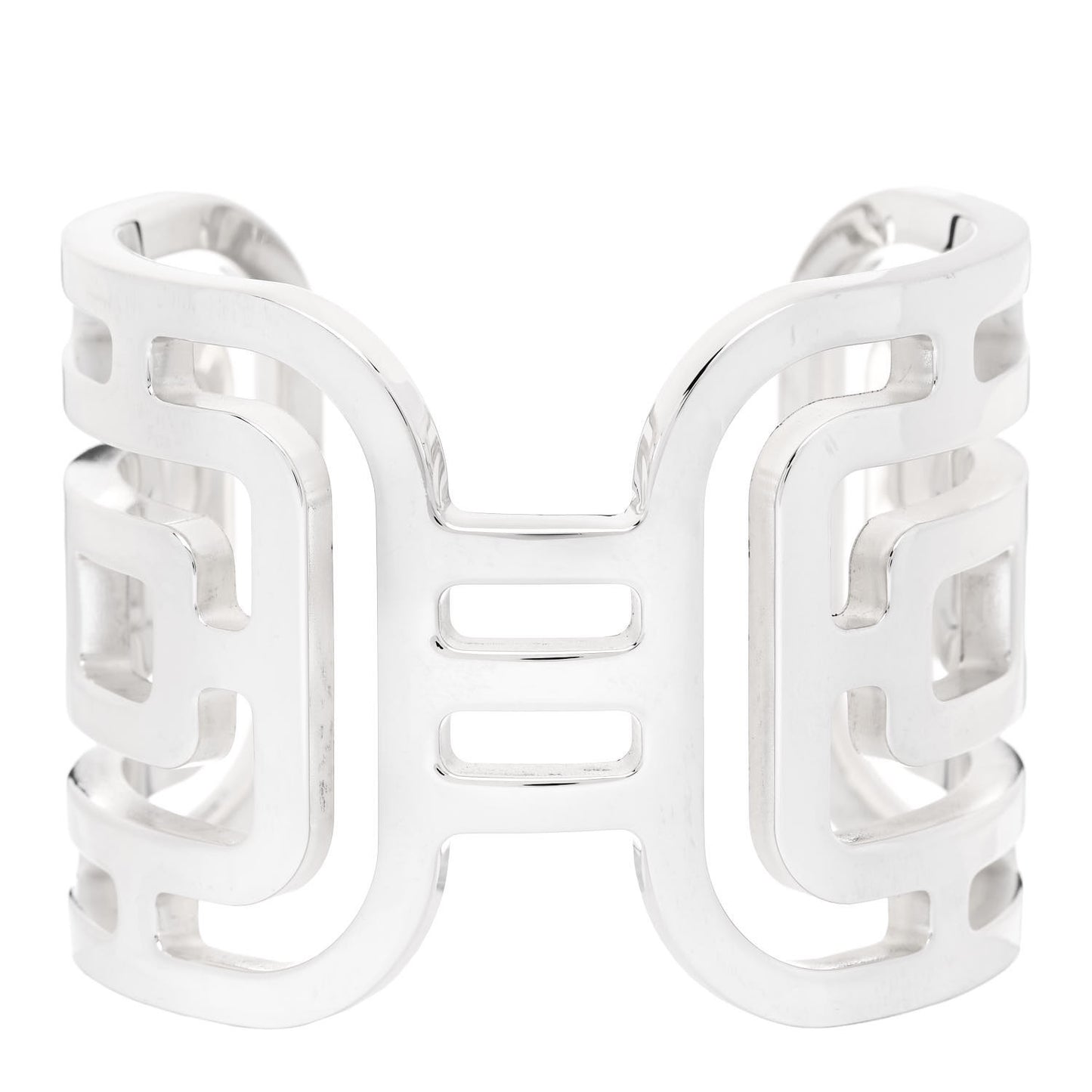 Sterling Silver Arcane Cuff Bracelet