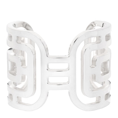 Hermes Sterling Silver Arcane Cuff Bracelet 1 of 4