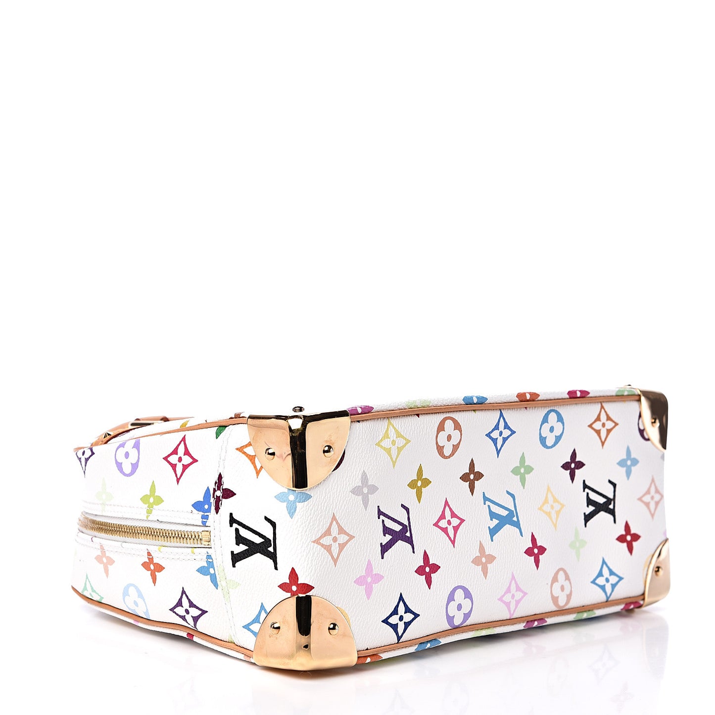 Monogram Multicolor Trouville White