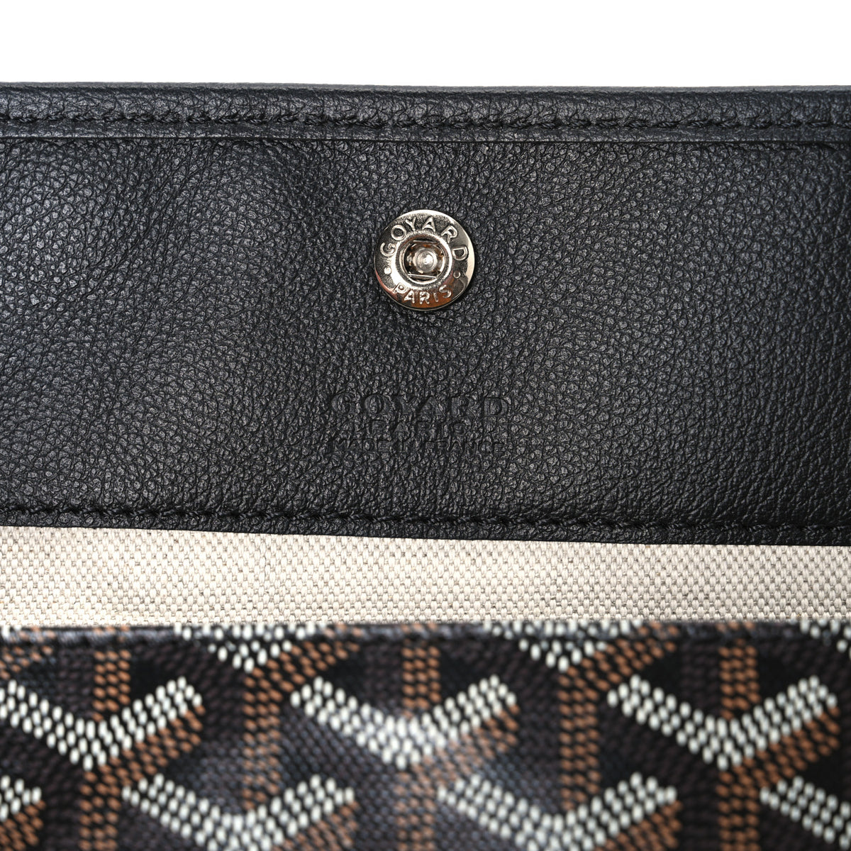 Goyard Goyardine Pouch Black 6 of 6