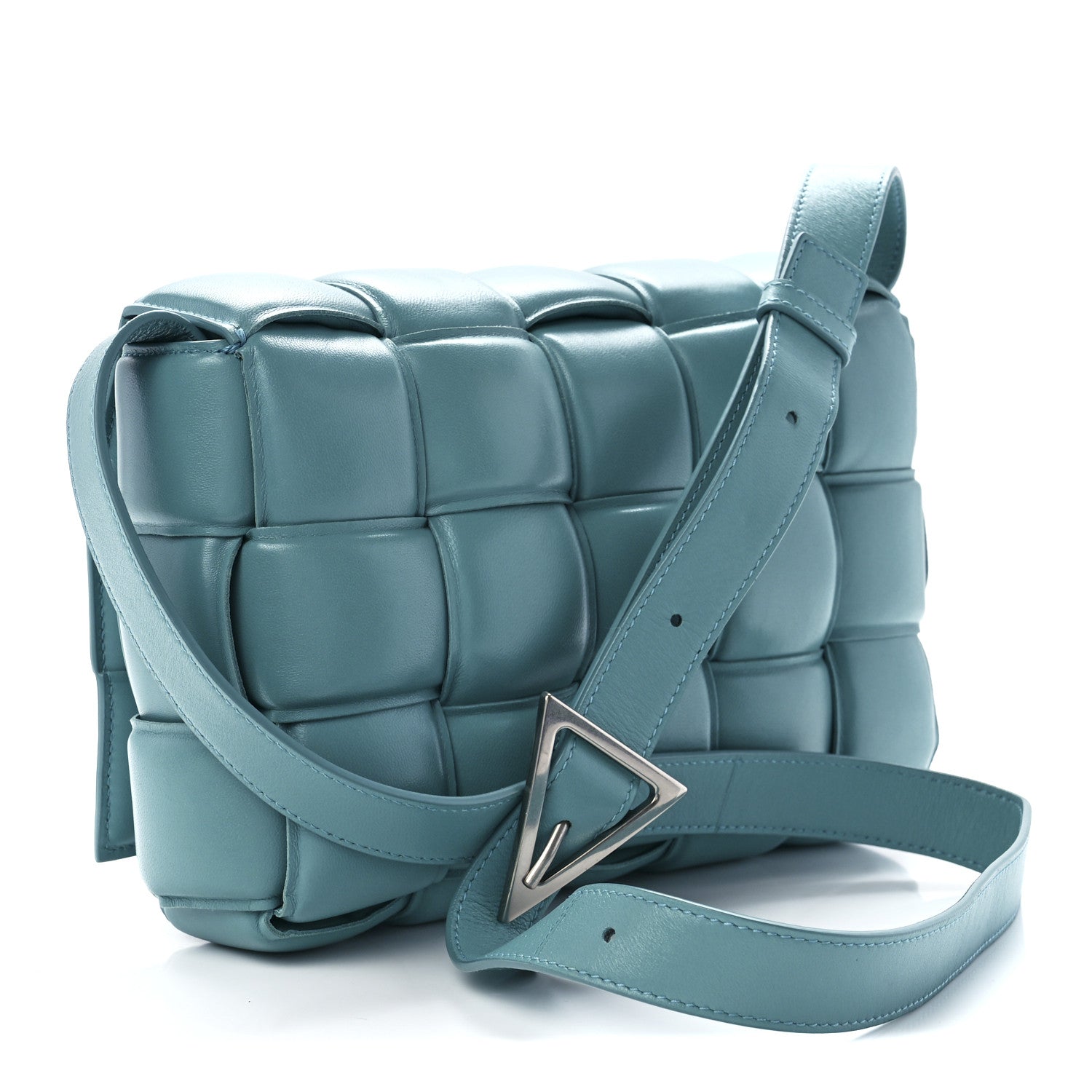 Bottega Veneta Nappa Maxi Intreccio Padded Cassette Crossbody Bag Linoleum 3 of 13