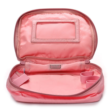 Prada Nylon Vela Cosmetic Case Pink 6 of 9