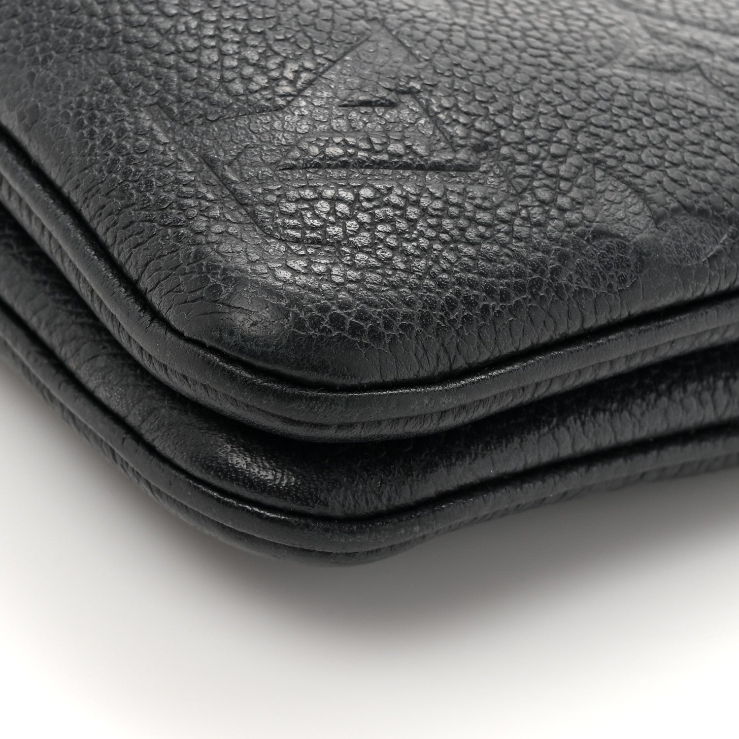 Louis Vuitton Empreinte Double Zip Pochette Black 15 of 18