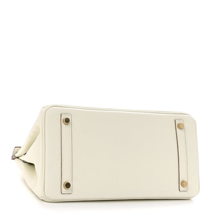 Hermes Togo Birkin 30 Mushroom 4 of 12