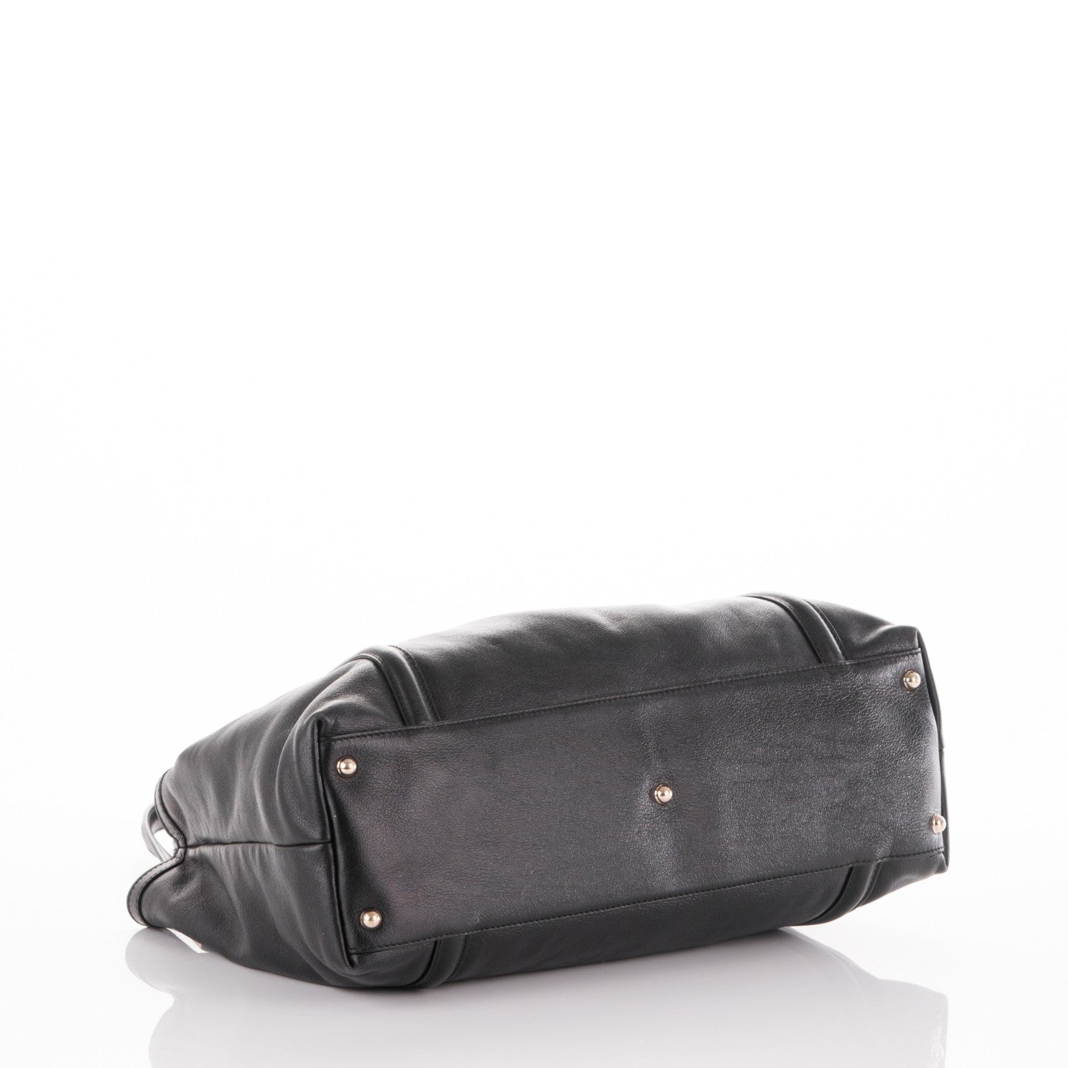 Gucci Calfskin Medium Britt Tote Black 4 of 8