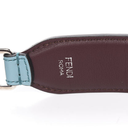 Fendi Vitello Dolce Plexiglass Bi-Color Studded Strap You Lagun Bordeaux Multicolor 4 of 4