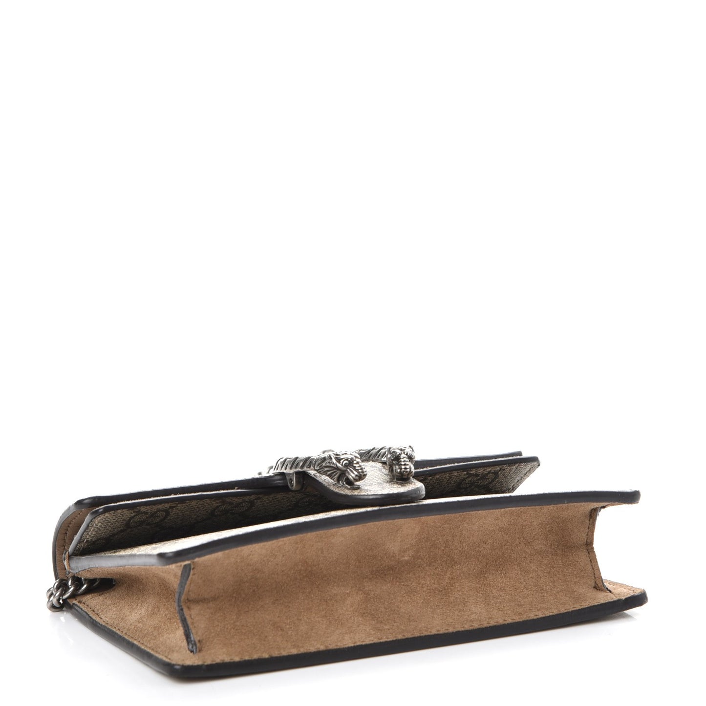 GG Supreme Monogram Super Mini Dionysus Shoulder Bag Taupe