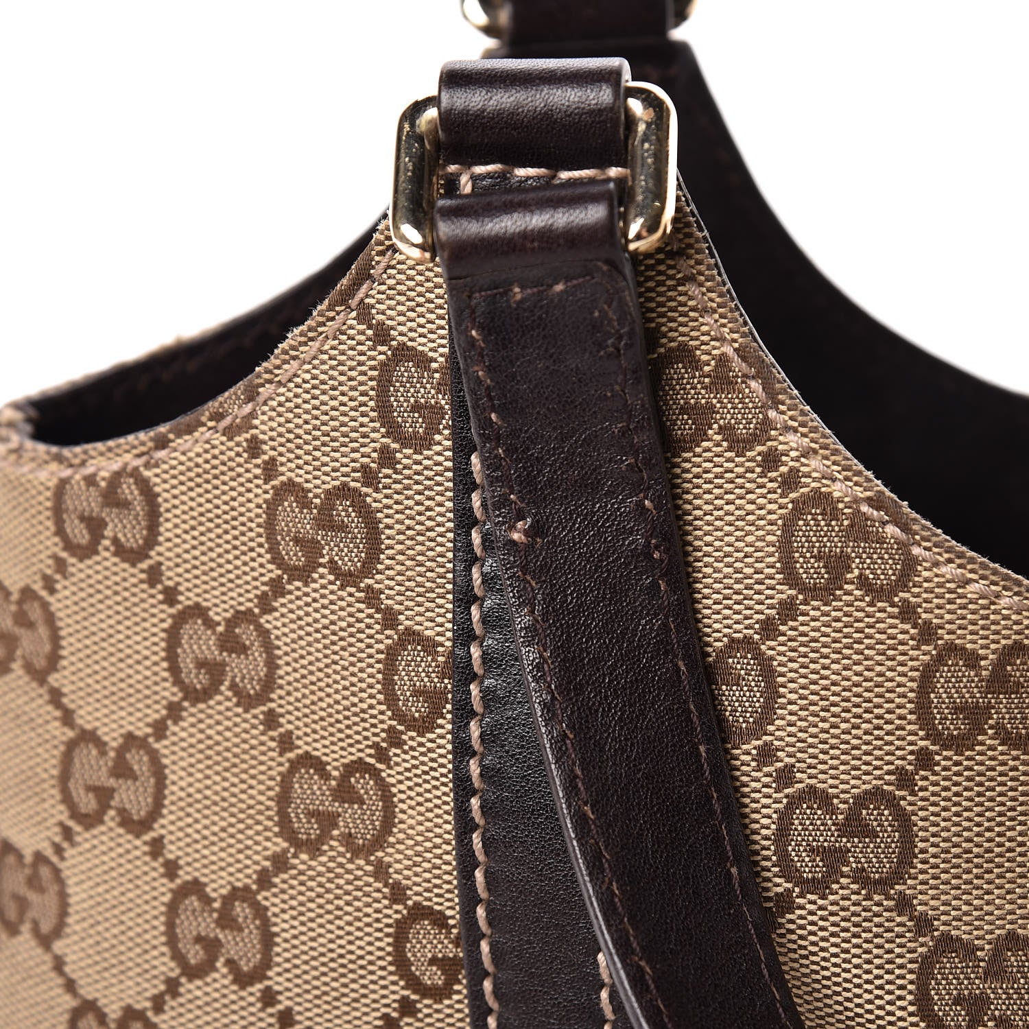Gucci Monogram GG Royal Hobo Dark Brown 12 of 16
