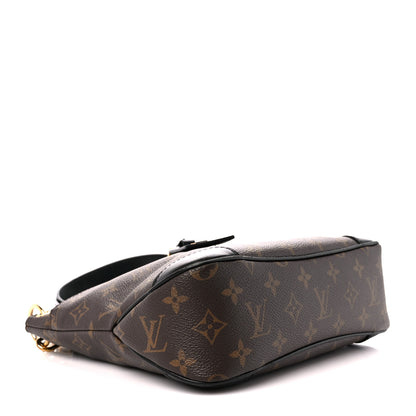 Louis Vuitton Monogram Odeon PM Black 4 of 15
