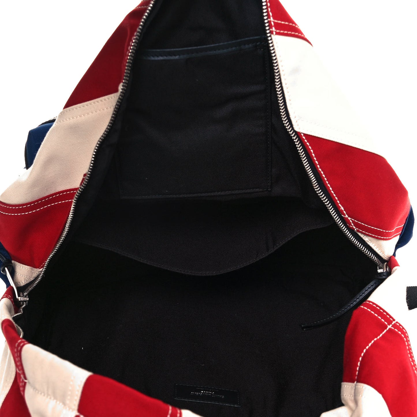 Canvas American Flag Backpack Red White Blue