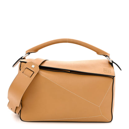 Loewe Calfskin Medium Puzzle Bag Warm Desert 1 of 10