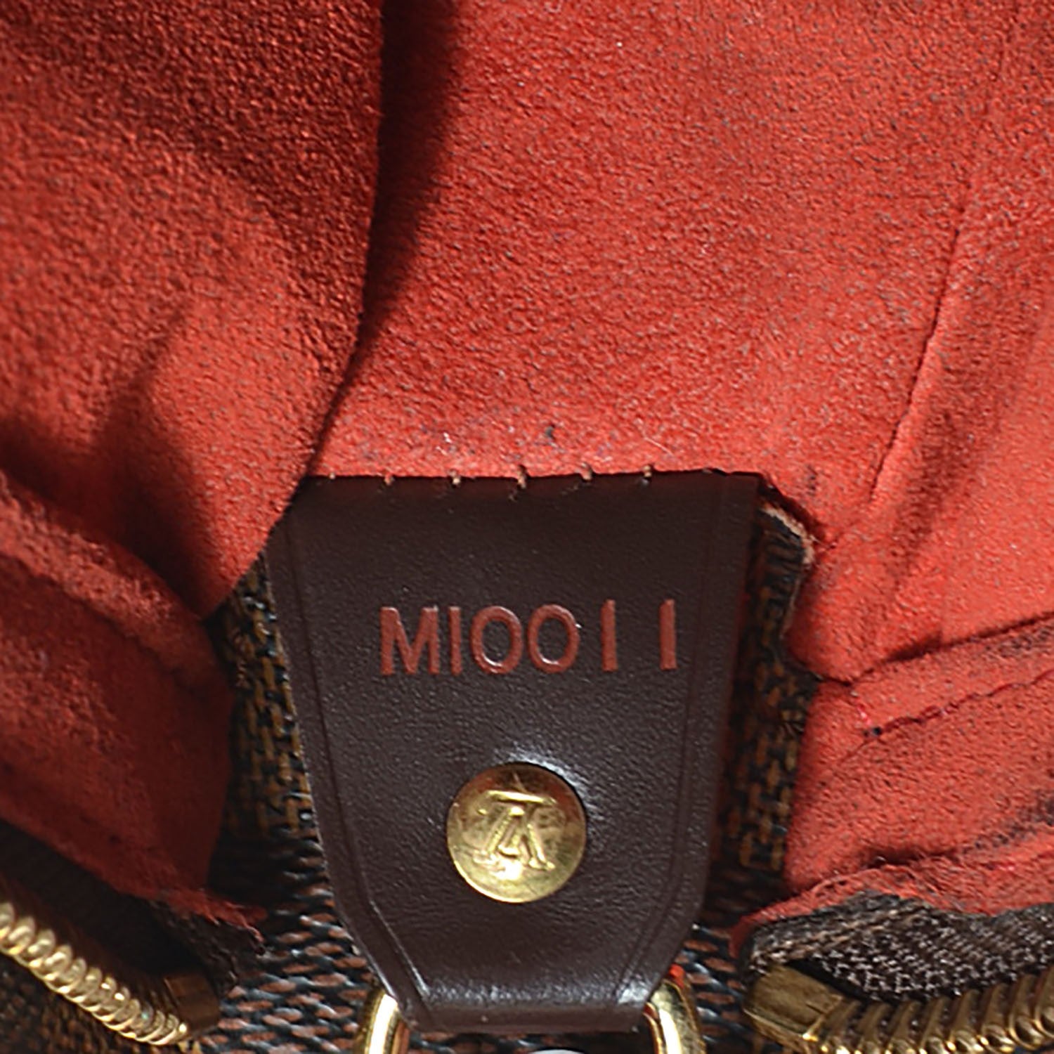 Louis Vuitton Damier Ebene Looping GM 8 of 8