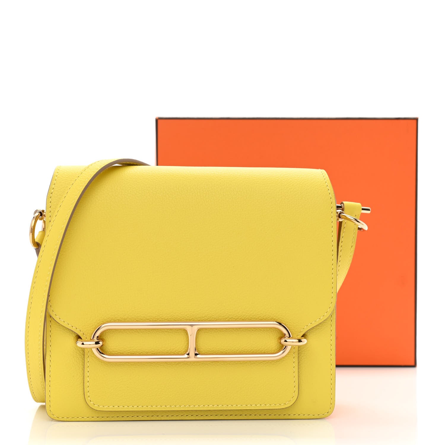 Hermes Evercolor Mini Sac Roulis Lime 11 of 11