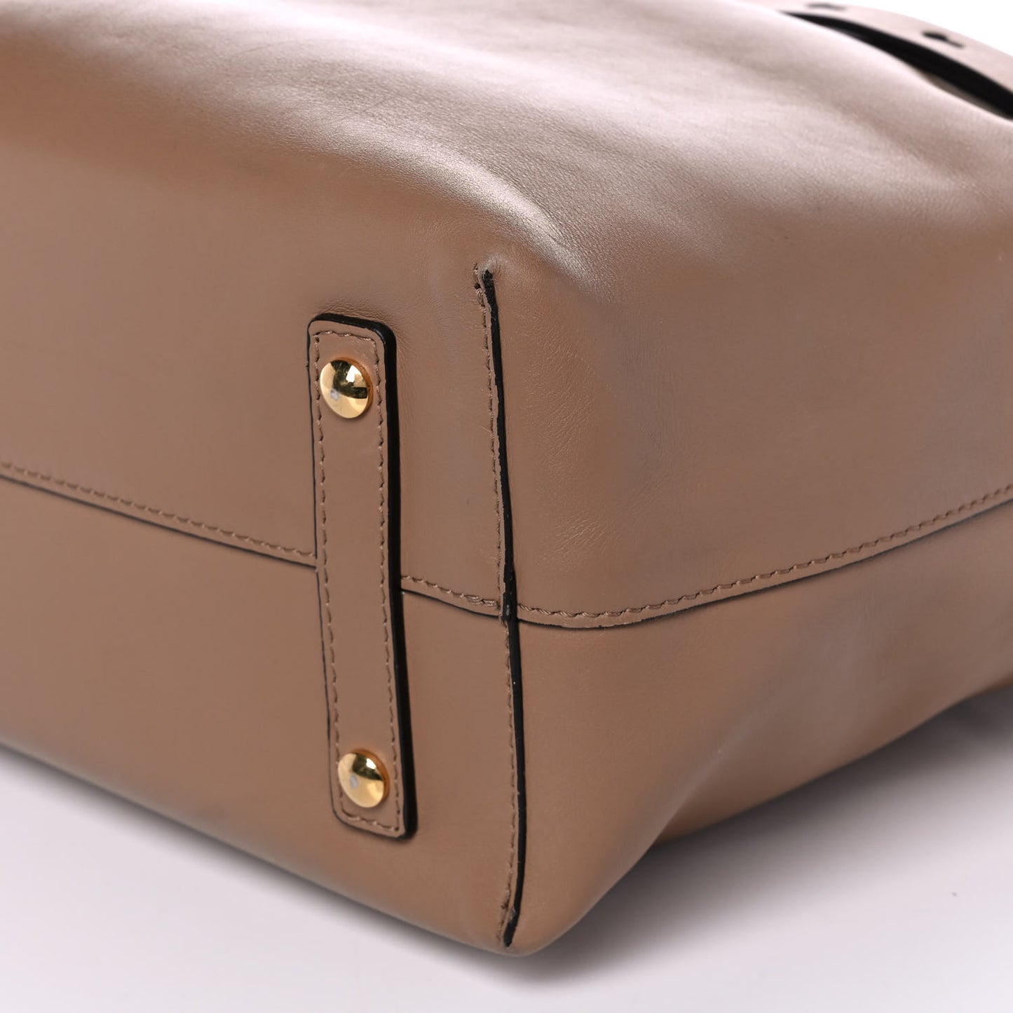 Soft Calfskin Medium Belt Bag Light Camel