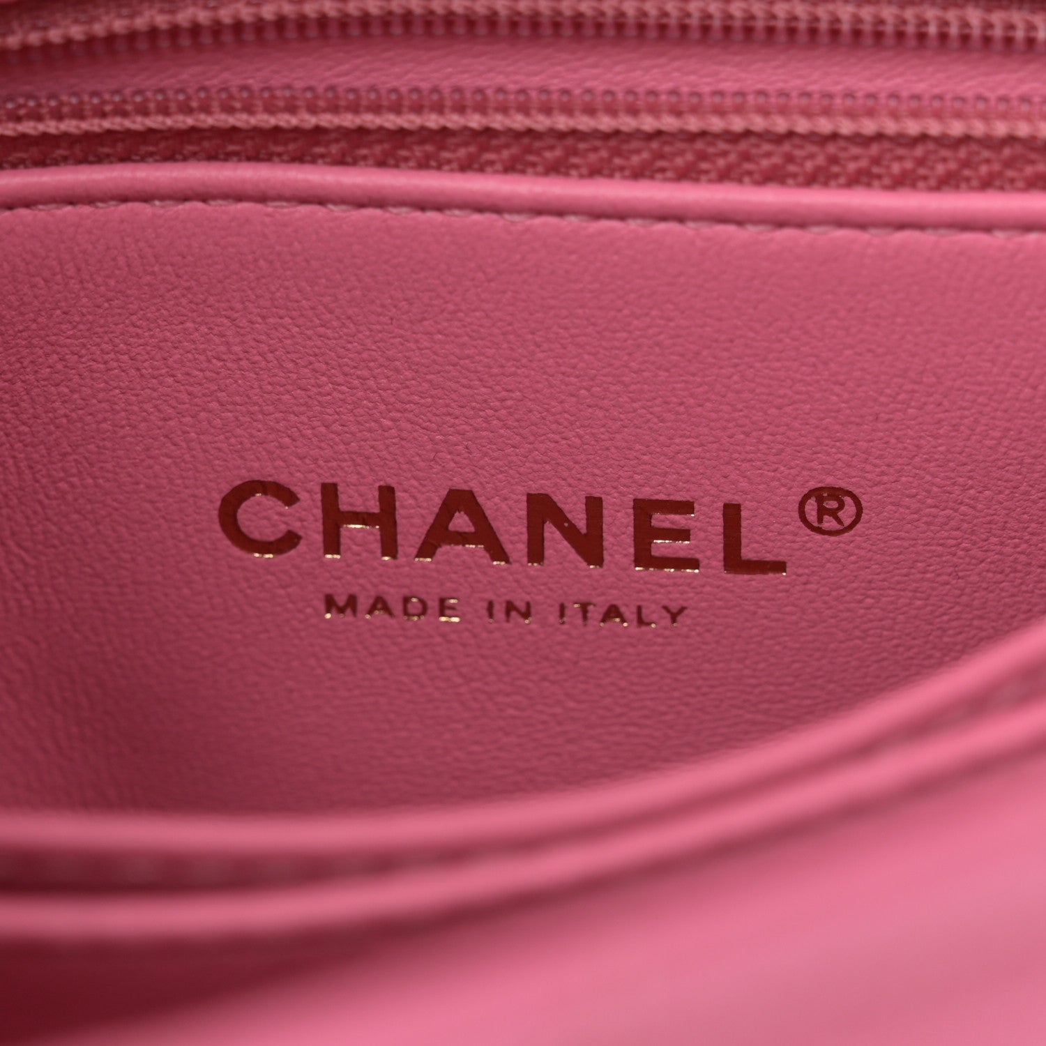 Chanel Caviar Lizard Embossed Quilted Mini Coco Handle Flap Pink 6 of 11