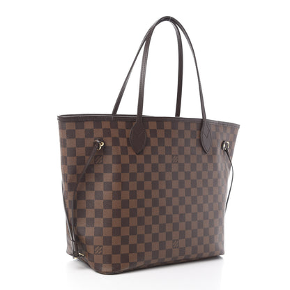 Louis Vuitton Damier Ebene Neo Neverfull MM Rose Ballerine 5 of 12
