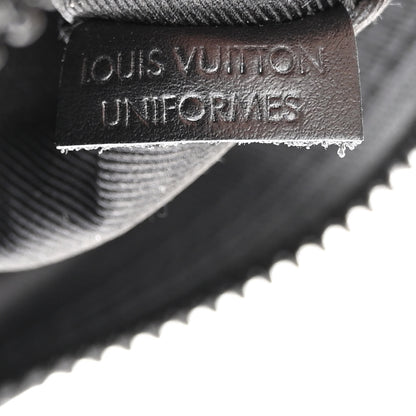 Louis Vuitton Taurillon Monogram Uniformes Solar Ray Soft Pochette Volga Belt Bag Black 6 of 10