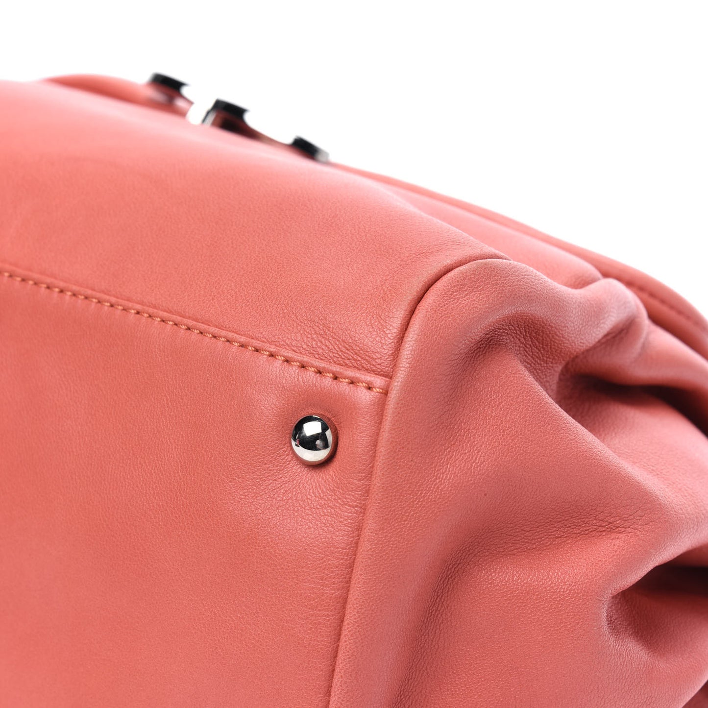 Lambskin Sensual Accordion Flap Pink