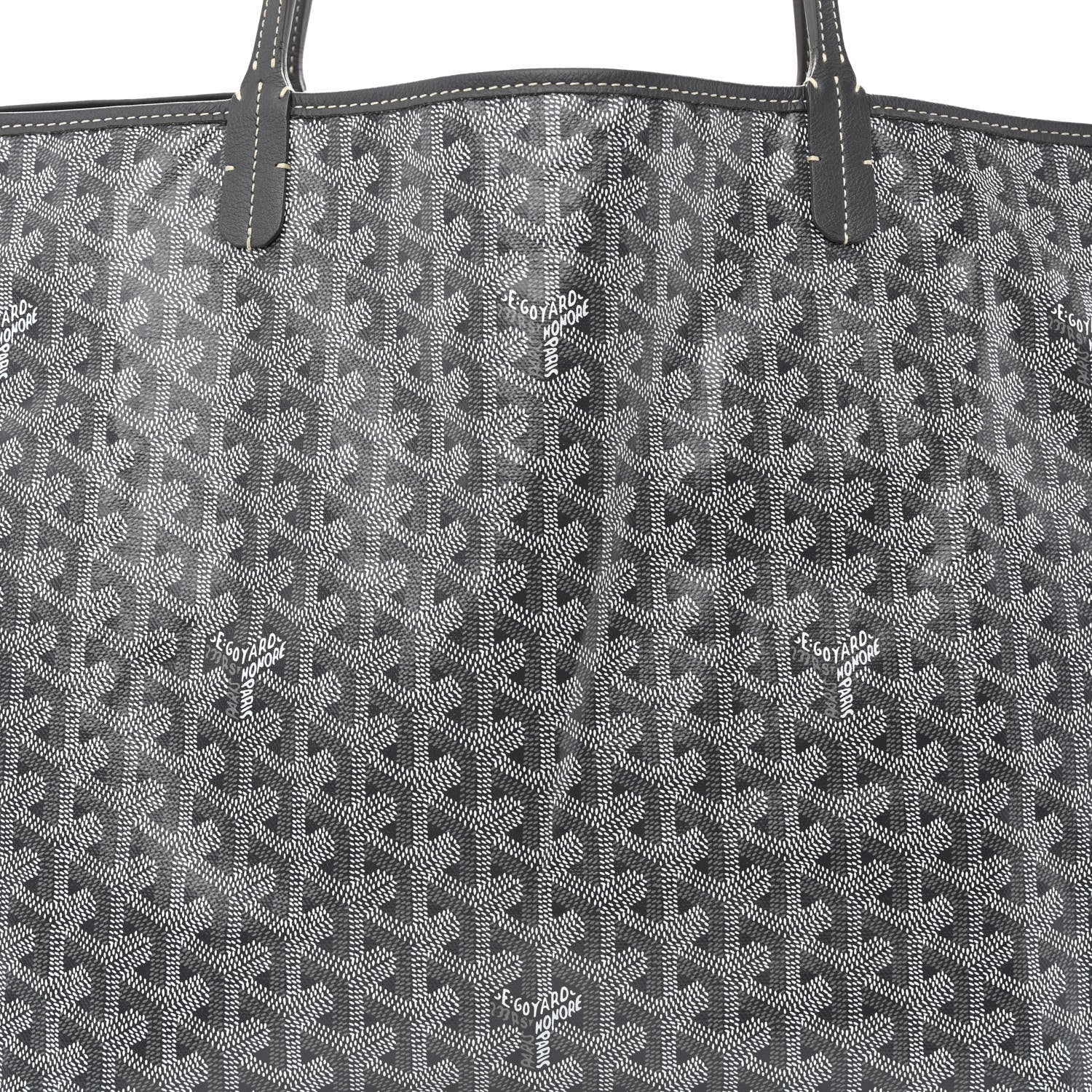 Goyard Goyardine Saint Louis GM Grey 9 of 13