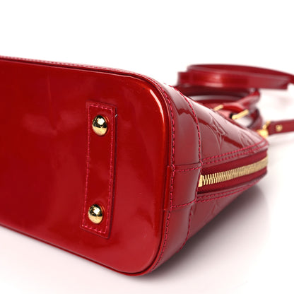 Louis Vuitton Vernis Alma BB Pomme D'Amour 9 of 9