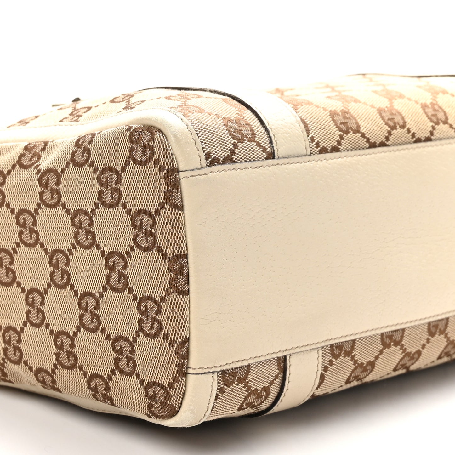 Monogram Small Abbey Boston Off White