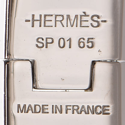 Hermes Enamel Printed Narrow Balades Equestres Folk Hinged Bracelet M 4 of 5