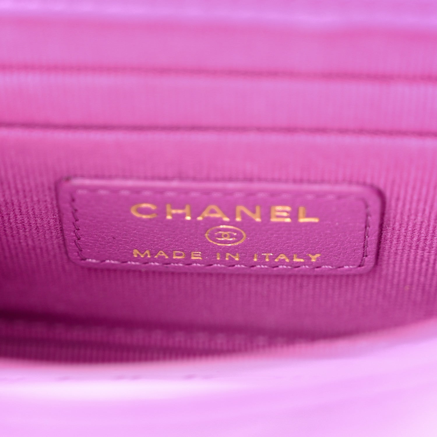 Chanel Lambskin Quilted Mini Trendy CC Clutch With Chain Purple 6 of 11