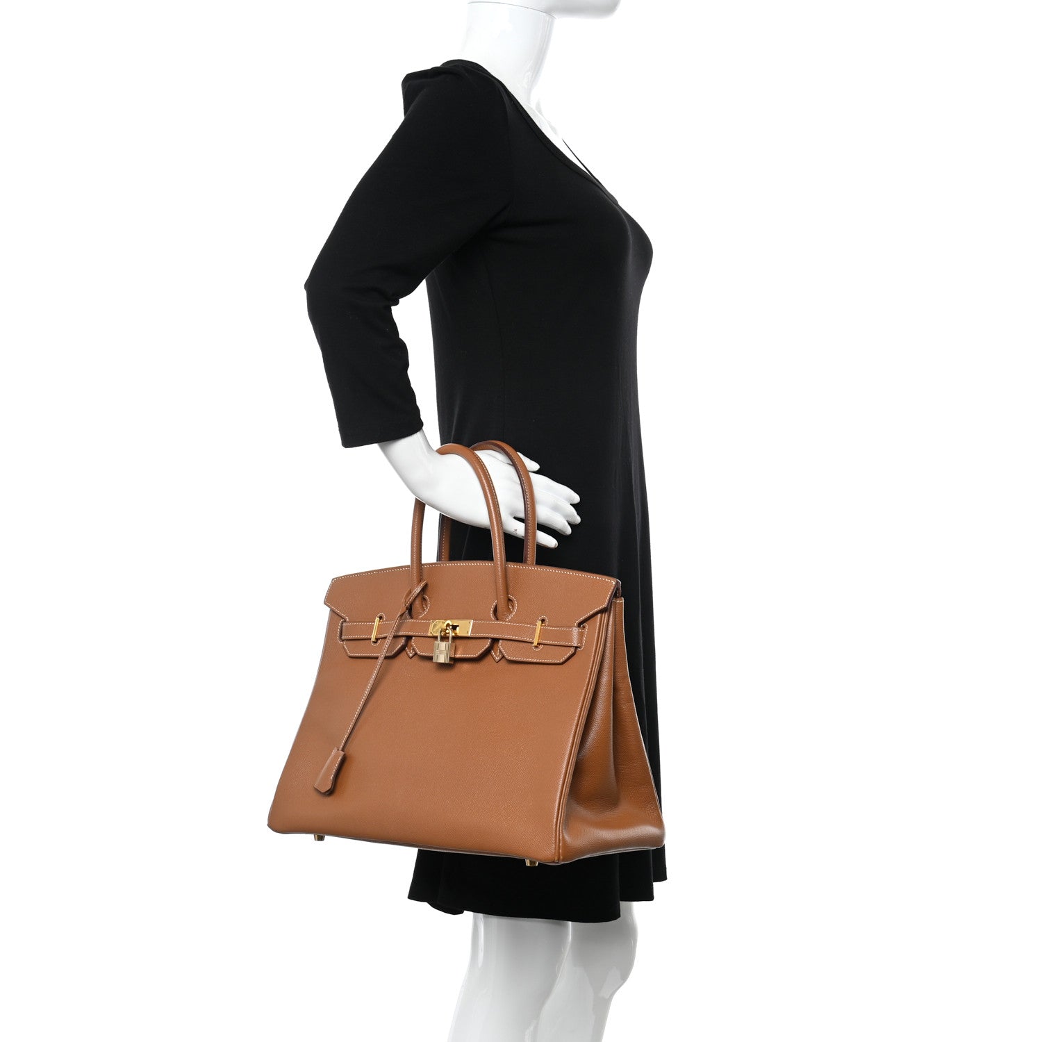 Hermes Epsom Birkin 35 Gold 2 of 13