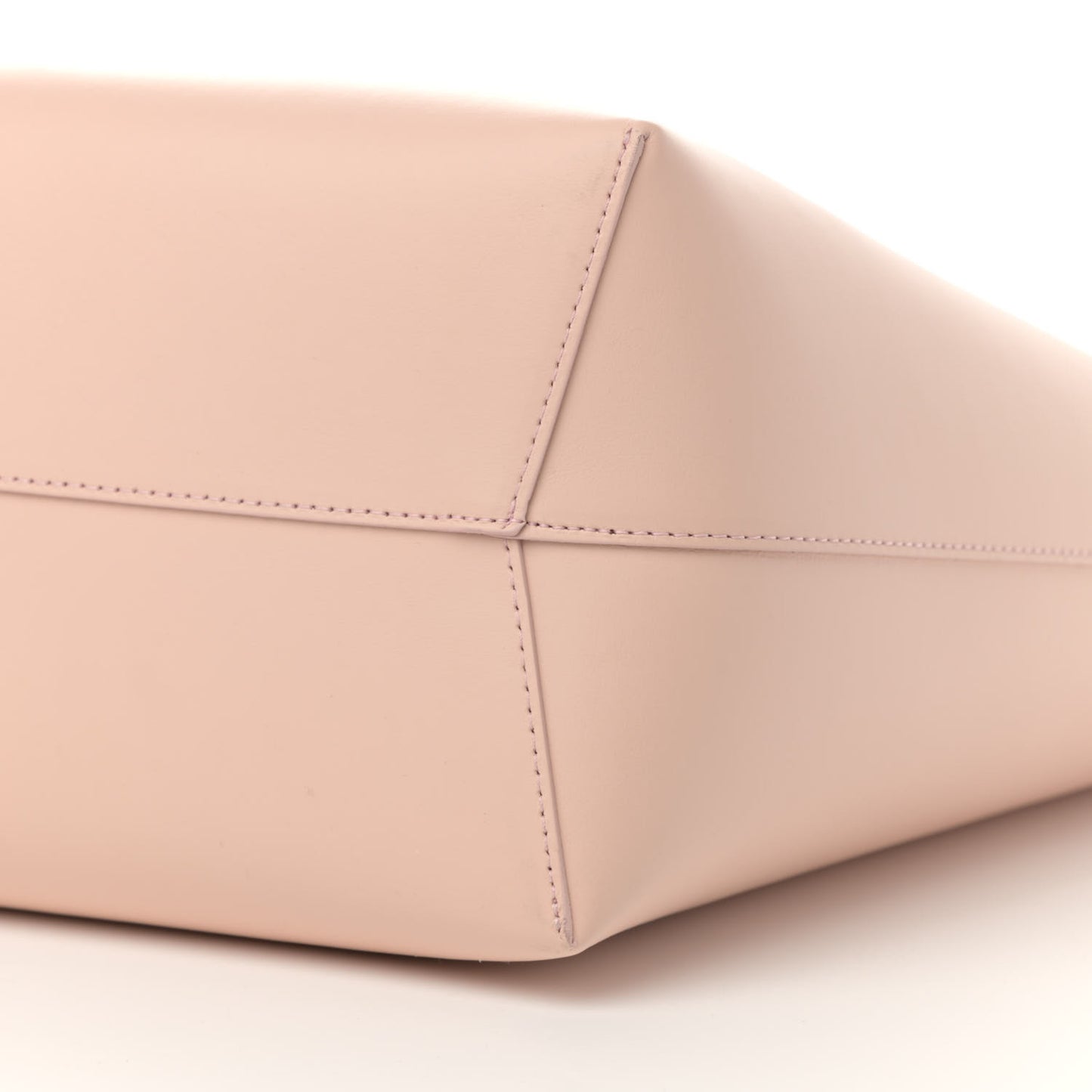 Vegetable Tanned Calfskin Large Shopping Bag Rosa