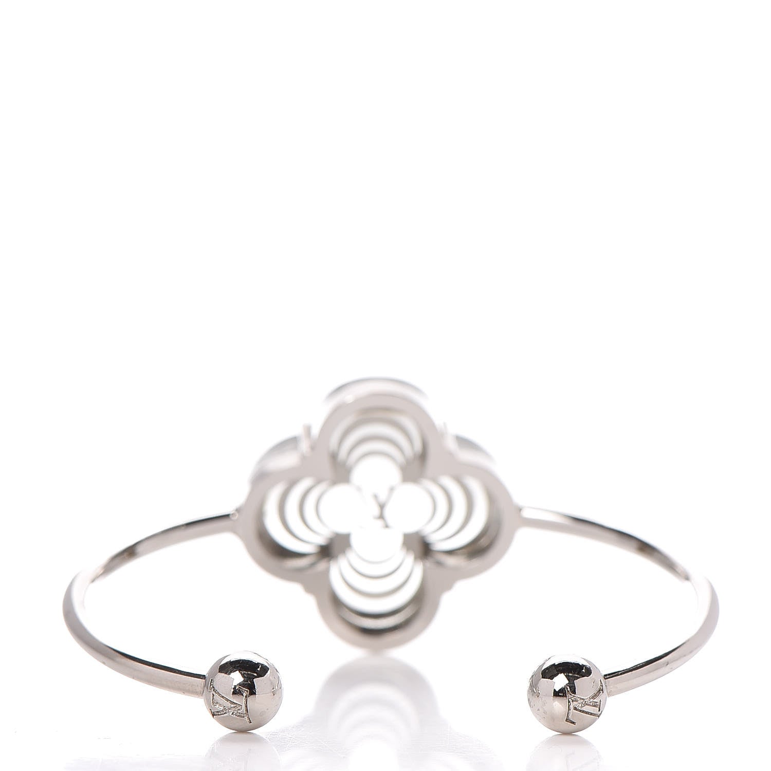 Louis Vuitton A La Folie Cuff Silver 4 of 5