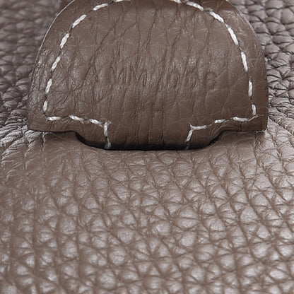 Hermes Taurillon Clemence Evelyne III PM Etoupe 7 of 10
