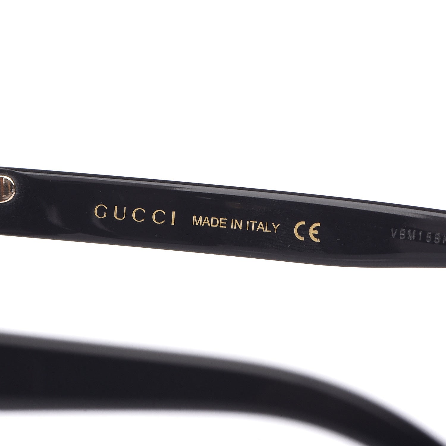 Gucci Crystal Square Frame GG Sunglasses GG0418S Black 5 of 7